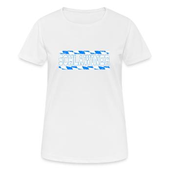 Bayrischer Spruch - Bayrisch für Anfänger - Frauen T-Shirt atmungsaktiv - Weiß - Vorne - AI Model Female 172 dark (172cm)