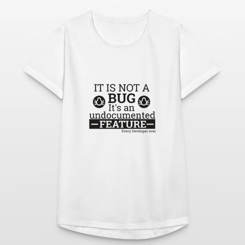 « Not a Bug » | Programmeur, programmeur T-shirt respirant Femme