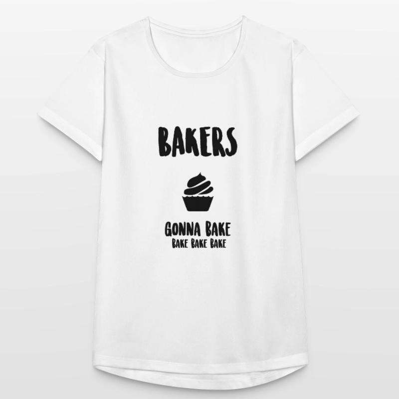 Bager vil bage bage bage bage b Dame T-shirt svedtransporterende