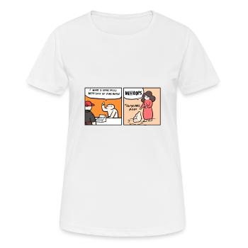 Pineapple Pizza Pizza Lover Gift - Women's Breathable T-Shirt - white - Front - AI Model Female 172 dark (172cm)
