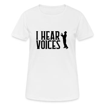Choir director conductor sayings orchestra chief gift - Women's Breathable T-Shirt - white - Front - AI Model Female 172 dark (172cm)