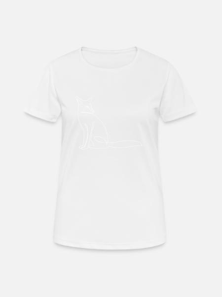 Lineart Line art - Women's Breathable T-Shirt - white
