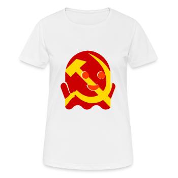 Cadeau fantôme du communisme - T-shirt respirant Femme - blanc - Devant - AI Model Female 172 dark (172cm)