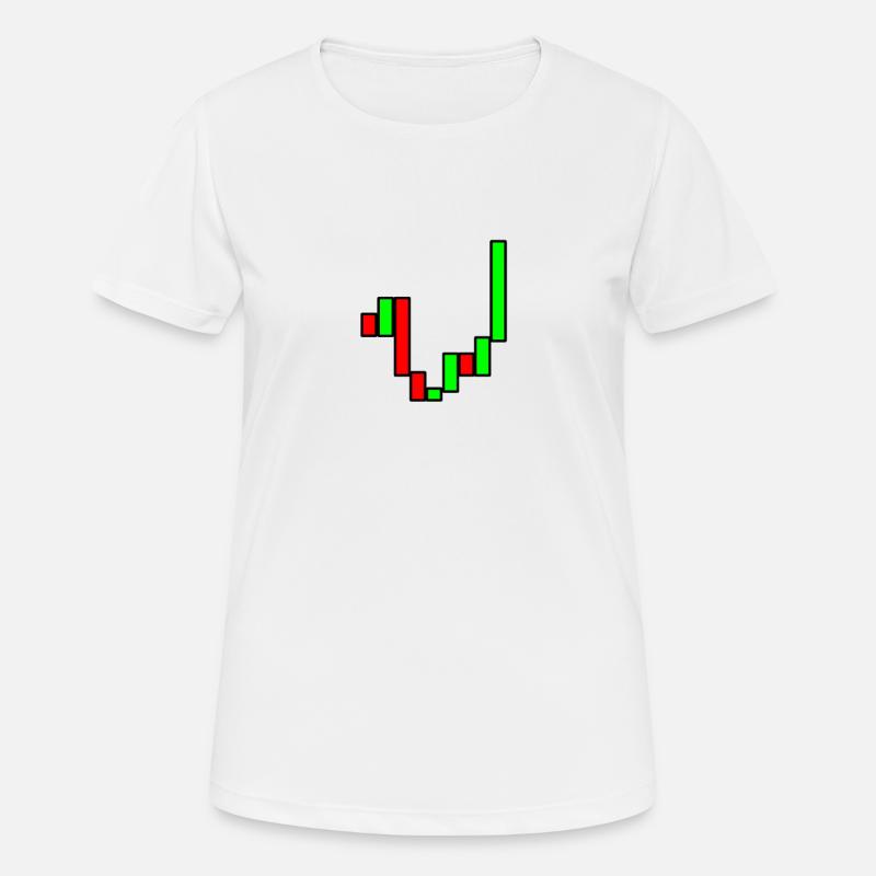 Trader - Women's Breathable T-Shirt - white
