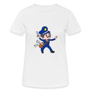Postman Postman Postman - Women's Breathable T-Shirt - white - Front - AI Model Female 172 dark (172cm)