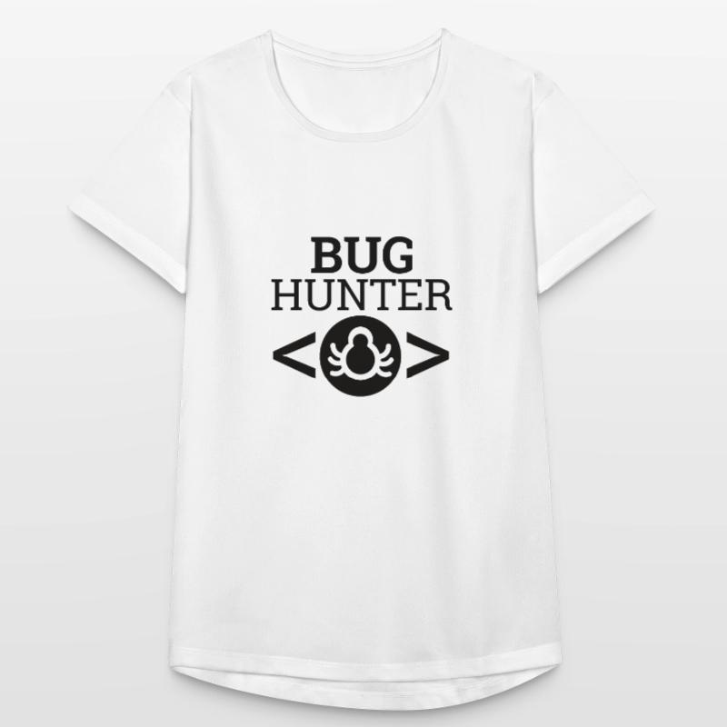 "Bug Hunter" | Informatik, Programmierer Frauen T-Shirt atmungsaktiv