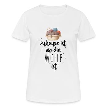 Perfekter Stricken Spruch für Großmütter Geschenk - Frauen T-Shirt atmungsaktiv - Weiß - Vorne - AI Model Female 172 dark (172cm)