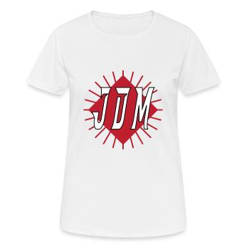 JDM Simple classy Design - Women's Breathable T-Shirt - white - Front - AI Model Female 172 dark (172cm)