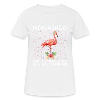 Mimimingo Like A Normal Mimi More Fabulous - Women's Breathable T-Shirt - white - Front - AI Model Female 172 dark (172cm)