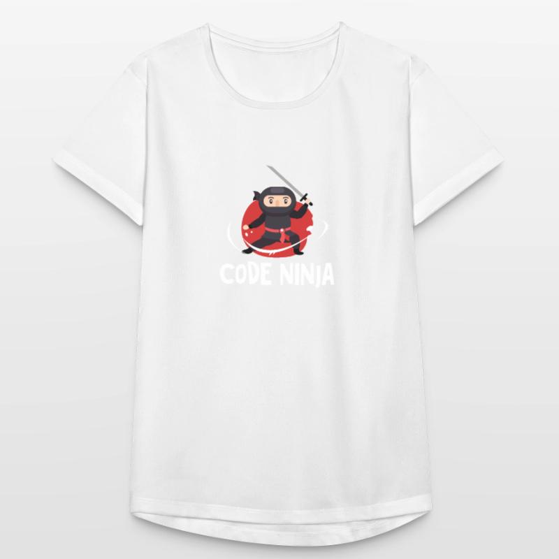 Programmation code ninja T-shirt respirant Femme
