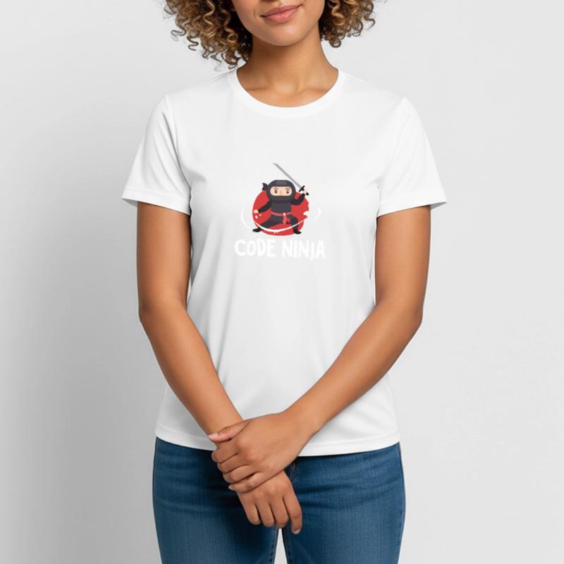 Code Ninja Programmierung Frauen T-Shirt atmungsaktiv