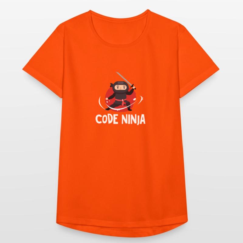 Code Ninja Programmierung Frauen T-Shirt atmungsaktiv
