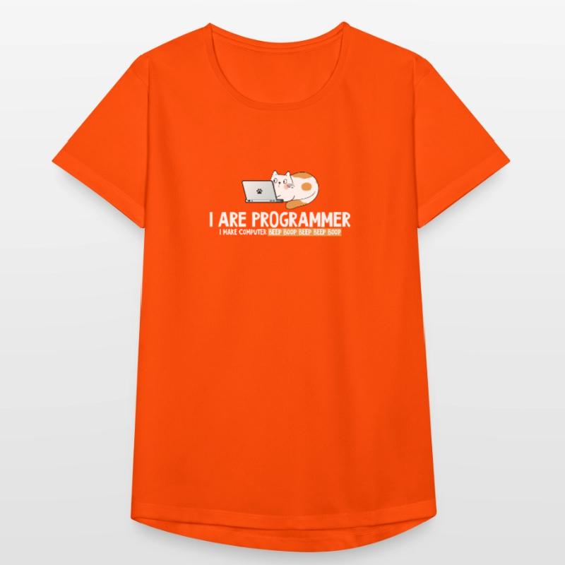 I program cat programmer Women's Breathable T-Shirt
