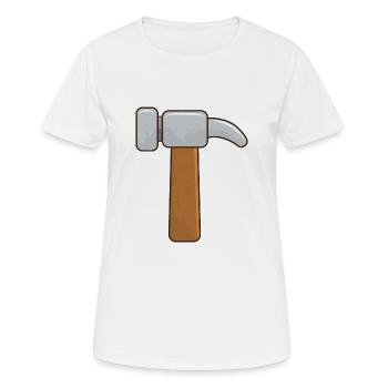 hammer - Women's Breathable T-Shirt - white - Front - AI Model Female 172 dark (172cm)