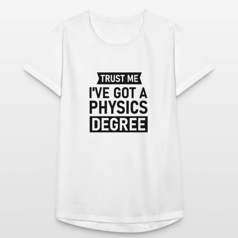 Physicist Gift Physics Bachelor Master PhD Nerd Women's Breathable T-Shirt