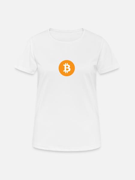Bitcoin - Women's Breathable T-Shirt - white