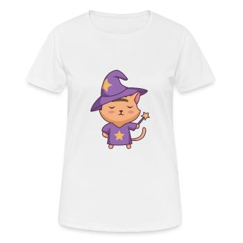 Fantasy Brettspiel - Frauen T-Shirt atmungsaktiv - Weiß - Vorne - AI Model Female 172 dark (172cm)