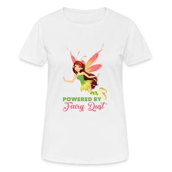 Conte de fées elfe - T-shirt respirant Femme - blanc - Devant - AI Model Female 172 dark (172cm)