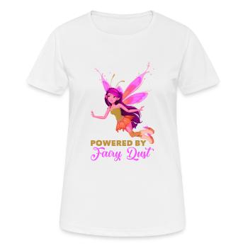 Conte de fées elfe - T-shirt respirant Femme - blanc - Devant - AI Model Female 172 dark (172cm)
