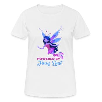 Conte de fées elfe - T-shirt respirant Femme - blanc - Devant - AI Model Female 172 dark (172cm)