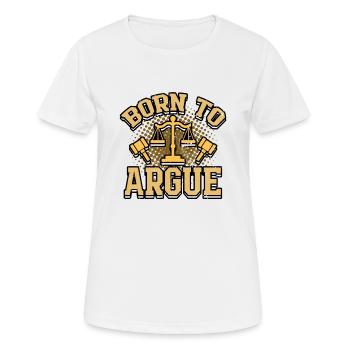 Lawyer Law Funny Lawyer Judge Gift - Women's Breathable T-Shirt - white - Front - AI Model Female 172 dark (172cm)