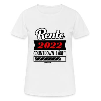 Retraite 2022 Retraite 2022 Retraite 2022 - T-shirt respirant Femme - blanc - Devant - AI Model Female 172 dark (172cm)