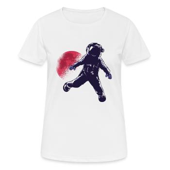 Mars Mission - Space Adventure - The Mars - Rocket - T-shirt respirant Femme - blanc - Devant - AI Model Female 172 dark (172cm)