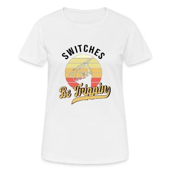 Électroniciens vintage Electriciens Sunset Retro - T-shirt respirant Femme - blanc - Devant - AI Model Female 172 dark (172cm)