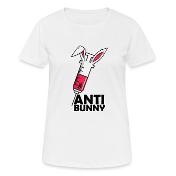 Anti-body funny Easter vaccination - Women's Breathable T-Shirt - white - Front - AI Model Female 172 dark (172cm)