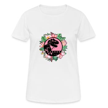 Fête des mères maman maman maman maman maman mère - T-shirt respirant Femme - blanc - Devant - AI Model Female 172 dark (172cm)