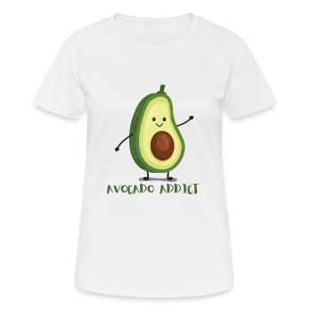 avocado - Women's Breathable T-Shirt - white - Front - AI Model Female 172 dark (172cm)