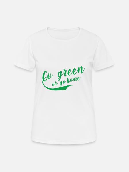 sustainability - Women's Breathable T-Shirt - white