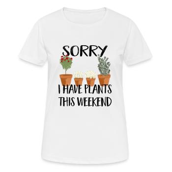 Fleuriste Fleur Fleuriste Fleuriste Fleuriste - T-shirt respirant Femme - blanc - Devant - AI Model Female 172 dark (172cm)