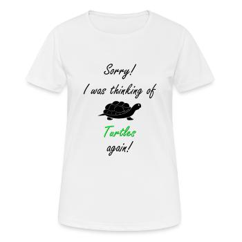 Turtle Turtle - Women's Breathable T-Shirt - white - Front - AI Model Female 172 dark (172cm)