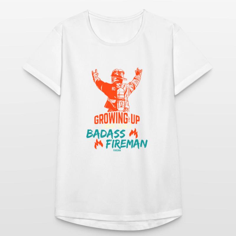 Fire brigade fire extinguisher fire uniform Women's Breathable T-Shirt
