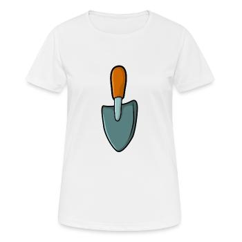 Jardin jardin - T-shirt respirant Femme - blanc - Devant - AI Model Female 172 dark (172cm)
