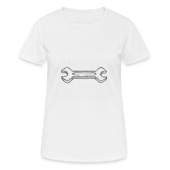 Amputee Amputation Some Assembly Required - Women's Breathable T-Shirt - white - Front - AI Model Female 172 dark (172cm)