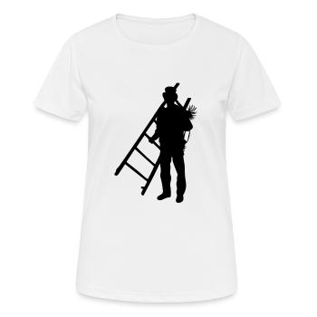 Ramoneurs ramoneurs - T-shirt respirant Femme - blanc - Devant - AI Model Female 172 dark (172cm)