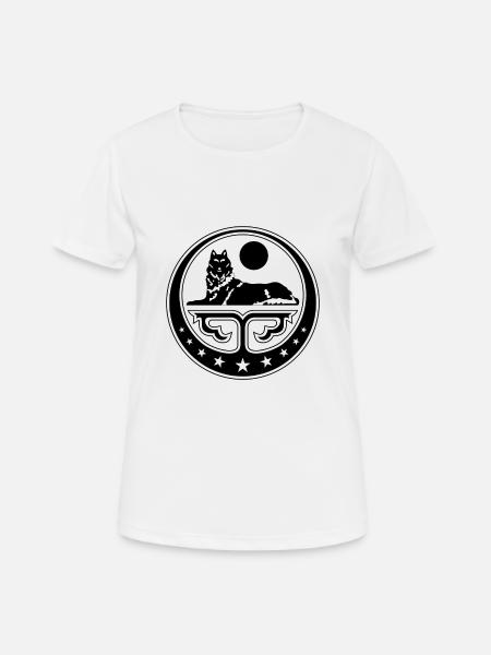Tschetschenien Grosny Flagge Chechen Geschenk - Frauen T-Shirt atmungsaktiv - Weiß