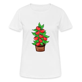 Tomato greenhouse garden gardener - Women's Breathable T-Shirt - white - Front - AI Model Female 172 dark (172cm)