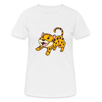 jaguar - Women's Breathable T-Shirt - white - Front - AI Model Female 172 dark (172cm)