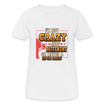 Amusants escalade de montagne sport sentence cadeau Geek - T-shirt respirant Femme - blanc - Devant - AI Model Female 172 dark (172cm)