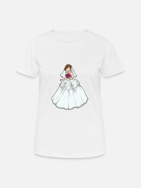 Grand jour d’amour - T-shirt respirant Femme - blanc