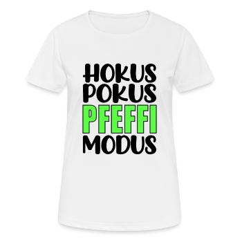 Junggesellenabschied Pfeffi Saufen Suff Vatertag - Frauen T-Shirt atmungsaktiv - Weiß - Vorne - AI Model Female 172 dark (172cm)
