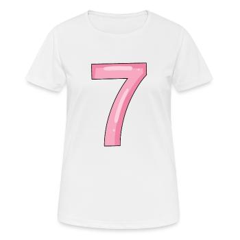 7 - Women's Breathable T-Shirt - white - Front - AI Model Female 172 dark (172cm)