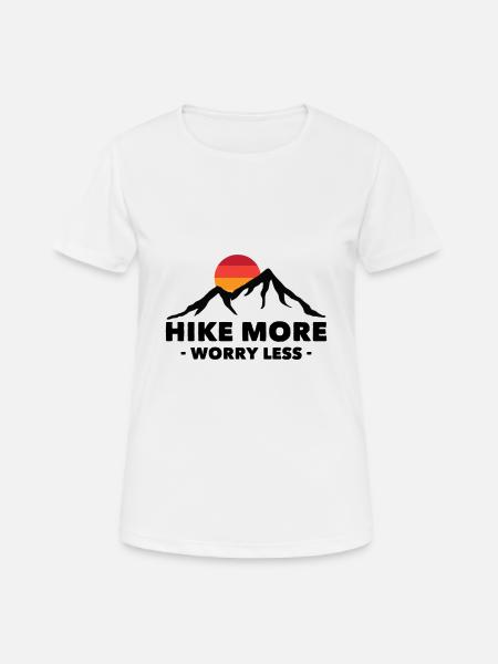 mountains - Women's Breathable T-Shirt - white