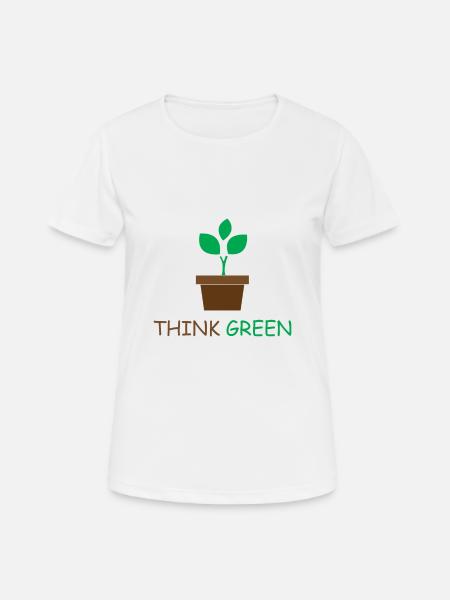 Sustainability - Women's Breathable T-Shirt - white