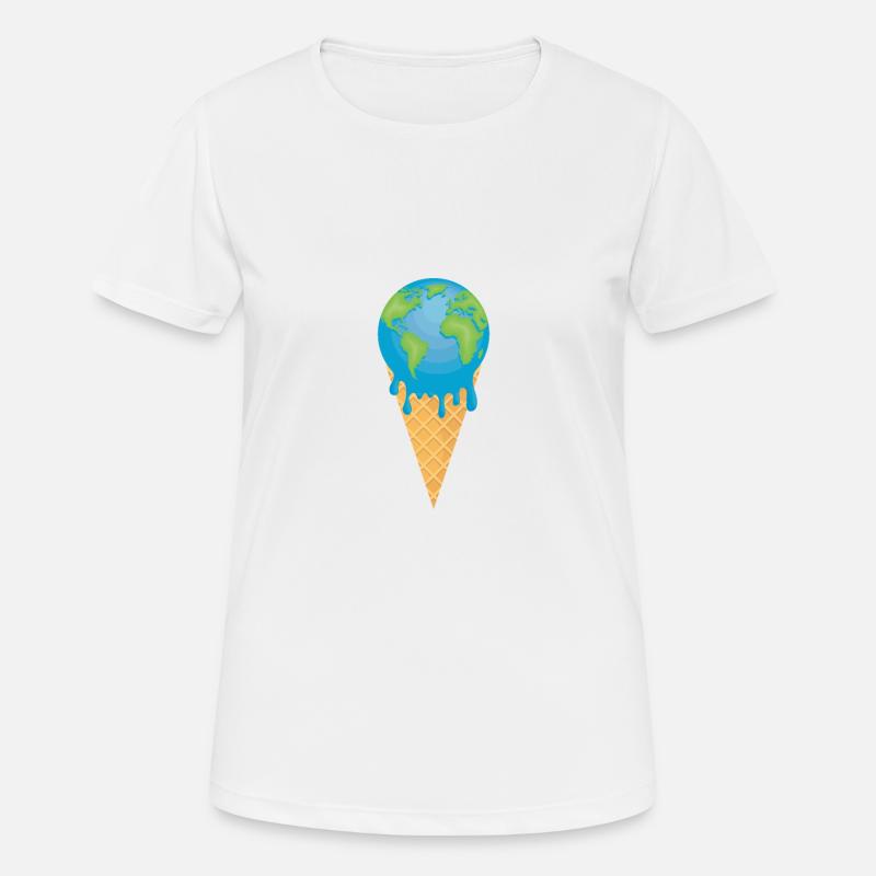 Sustainability - Women's Breathable T-Shirt - white