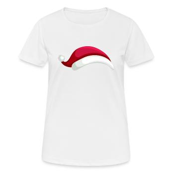 Bonnet de Nicolas - T-shirt respirant Femme - blanc - Devant - AI Model Female 172 dark (172cm)