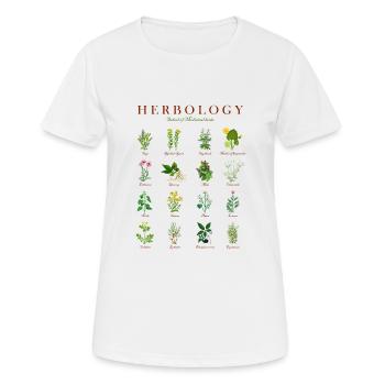 Herbology | Kräuterkunde Gewürze Magie Garten - Frauen T-Shirt atmungsaktiv - Weiß - Vorne - AI Model Female 172 dark (172cm)